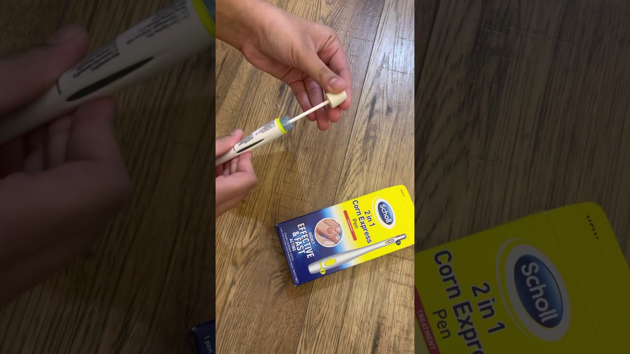 Scholl 2 in 1 corn express pen