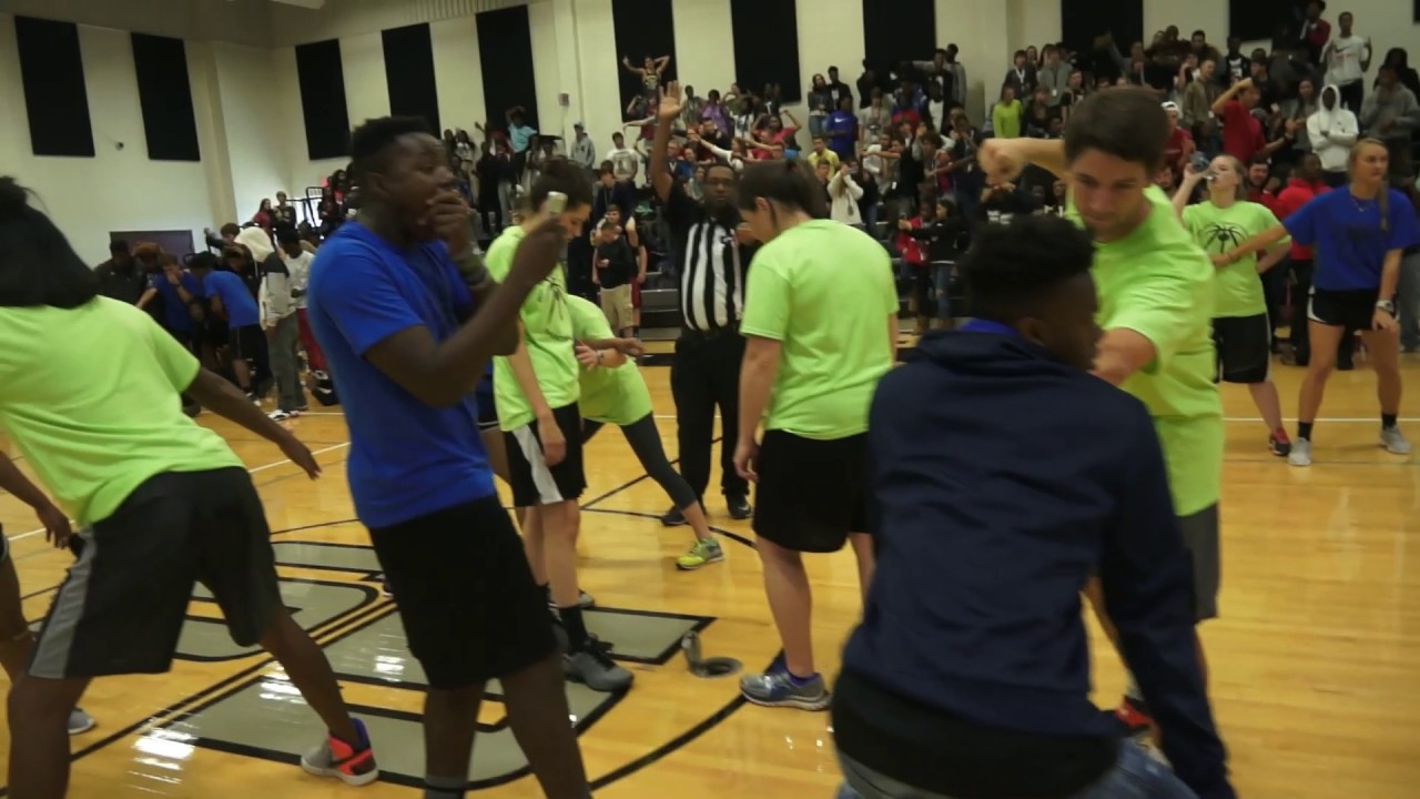 2016 SSHS Student/Teacher Basketball Game Mannequin Challenge - Smiths Station High School