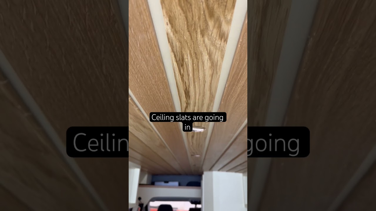Ceiling going up #projectvanlife #vanlife