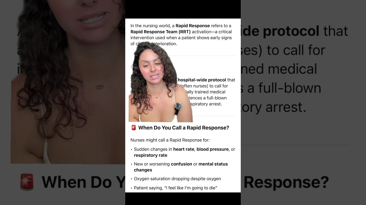 What is a rapid response and who usually attends? Let&rsquo;s talk about it!