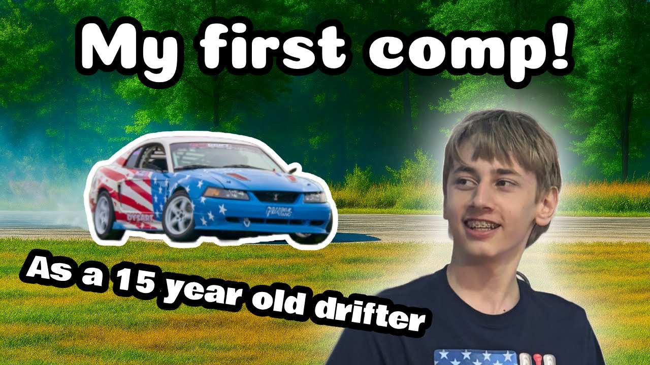 My FIRST Real Drift Comp As A 15 YEAR OLD DRIFTER