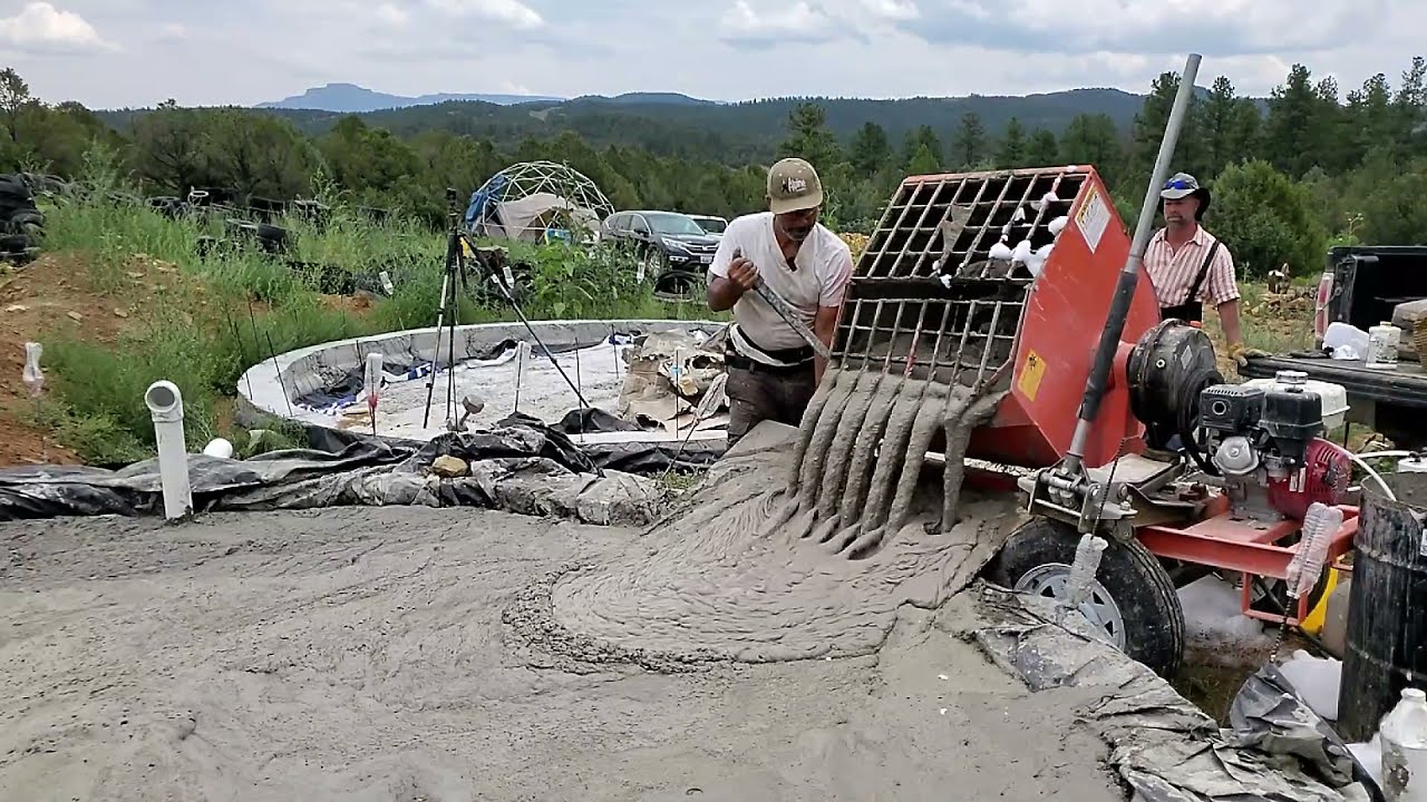 How To Mix Aircrete in Mortar Mixer | #AircreteHarry #Aircrete #foamgenerator #mortarmixer #diy