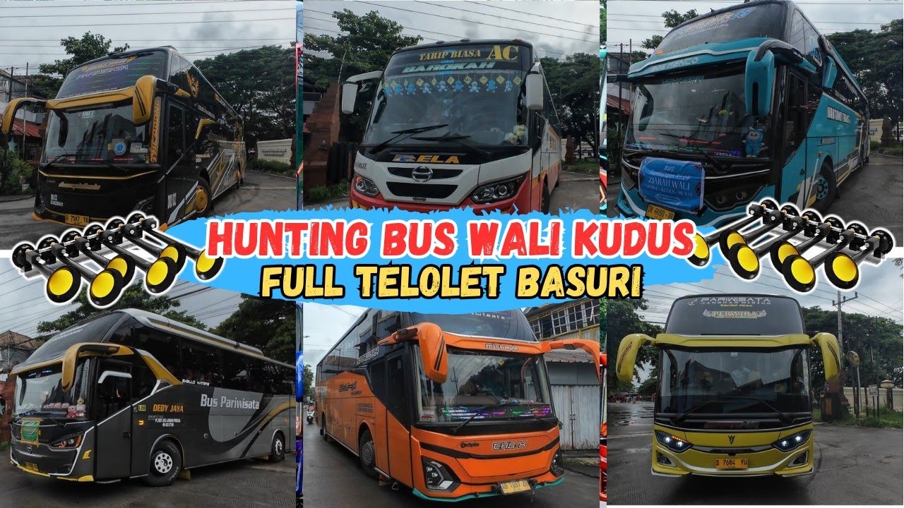 BUS TELOLET BASURI Di Terminal Sunan Kudus