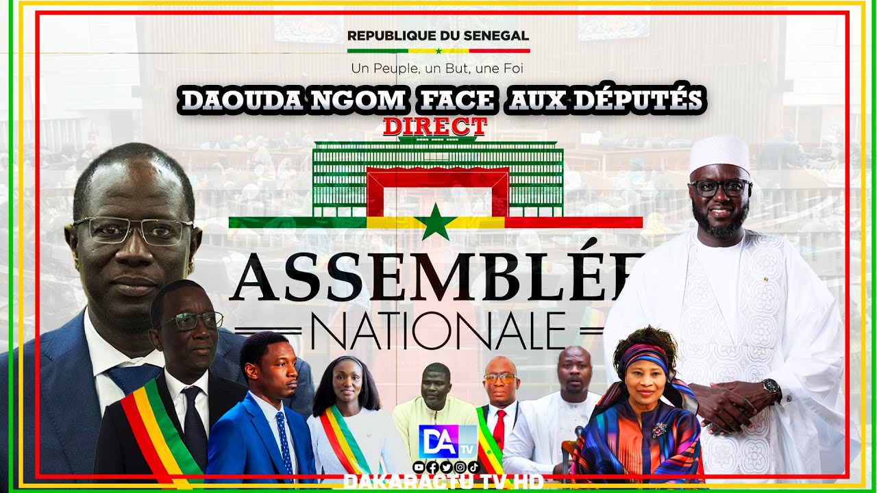 [🛑DIRECT] Assembl&eacute;e nationale : Examen du Projet de Budget du MESRI avec le ministre Daouda Ngom