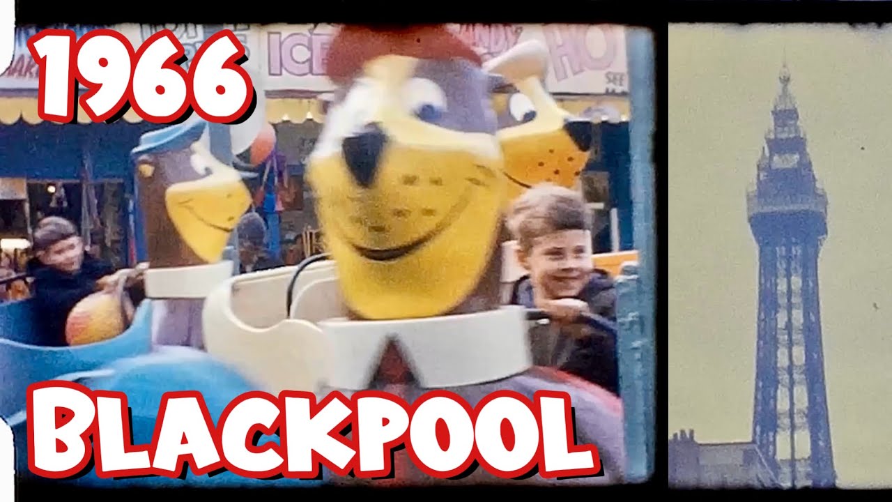 Blackpool in the 1960s - original cine film