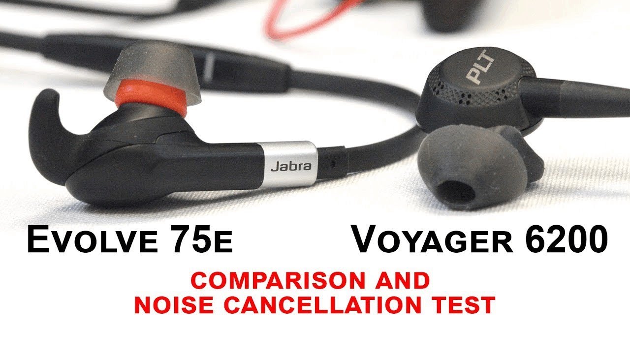 Jabra Evolve 75e and Plantronics Voyager 6200 Comparison!