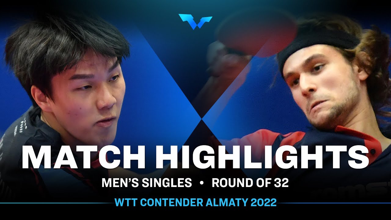 An Jaehyun vs Cristian Pletea | MS | WTT Contender Almaty 2022 (R32)