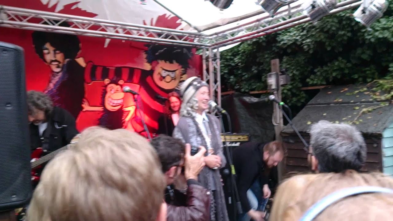 Philomena Lynott at her sons birthday party