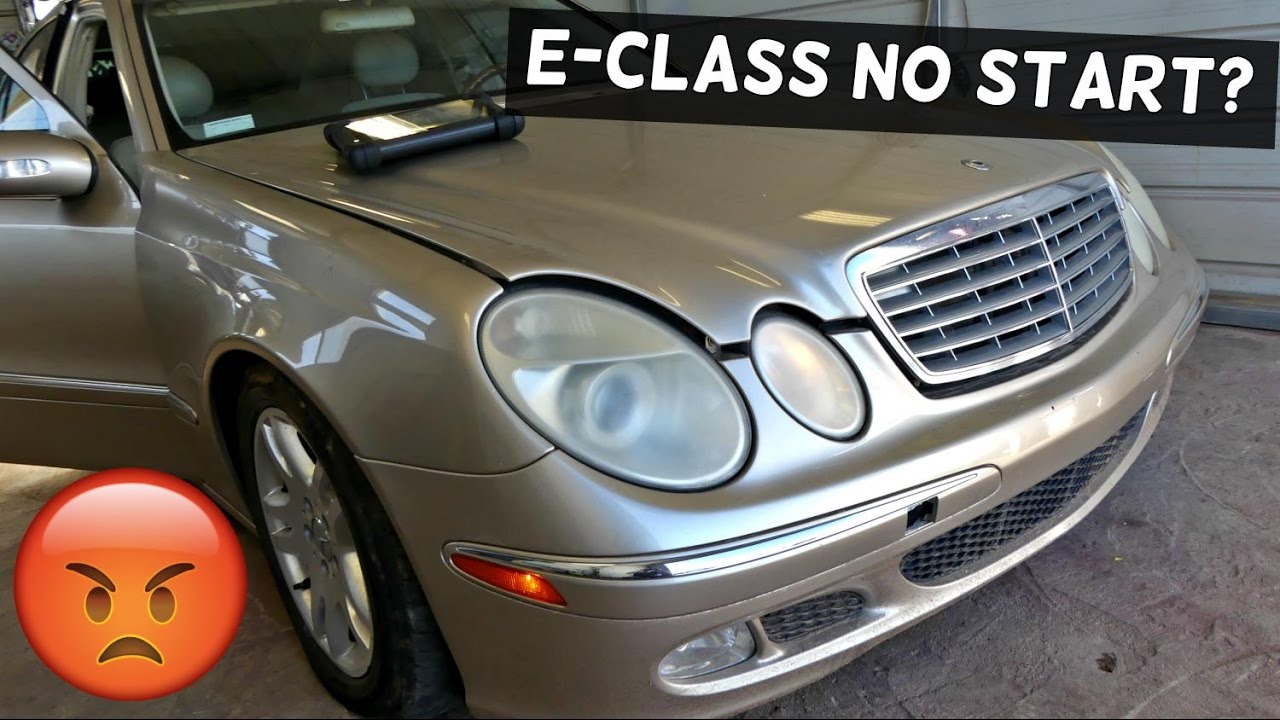 MERCEDES W211. Автомобиль не запускается. Проблема с топливом E200 E230 E240 E280 E320 E350