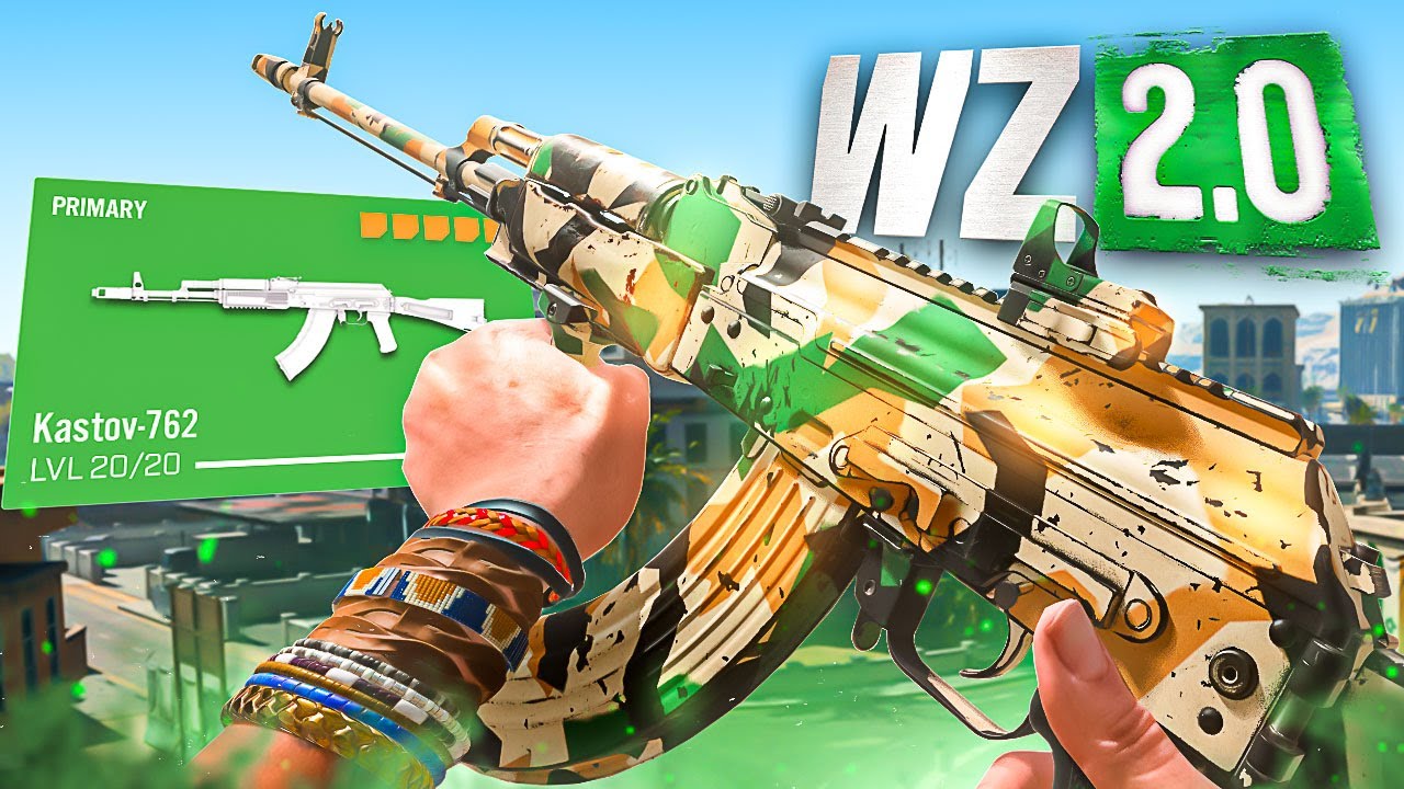 NO RECOIL KASTOV 762 in WARZONE 2! (MW2 Warzone 2)