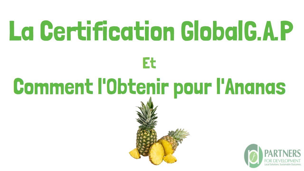 Certification GLOBALG.A.P