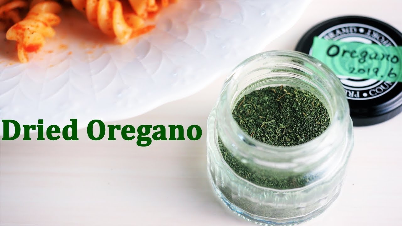 自家製ドライハーブ  庭のオレガノで  [Organic] Homemade dried herb (dried oregano)