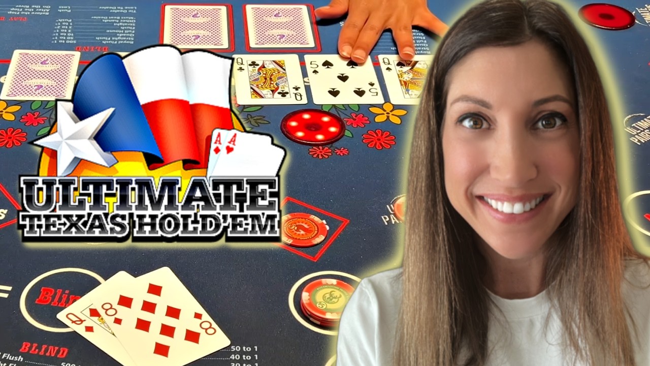 Бум! 🤑 Срываю куш в Ultimate Texas Hold'em, несмотря на очевидную ошибку