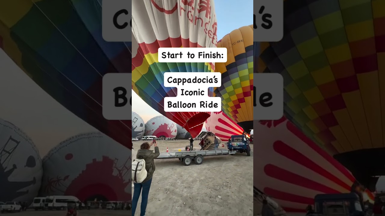 Start to Finish | Cappadocia Balloon Ride #cappadociavisitor
