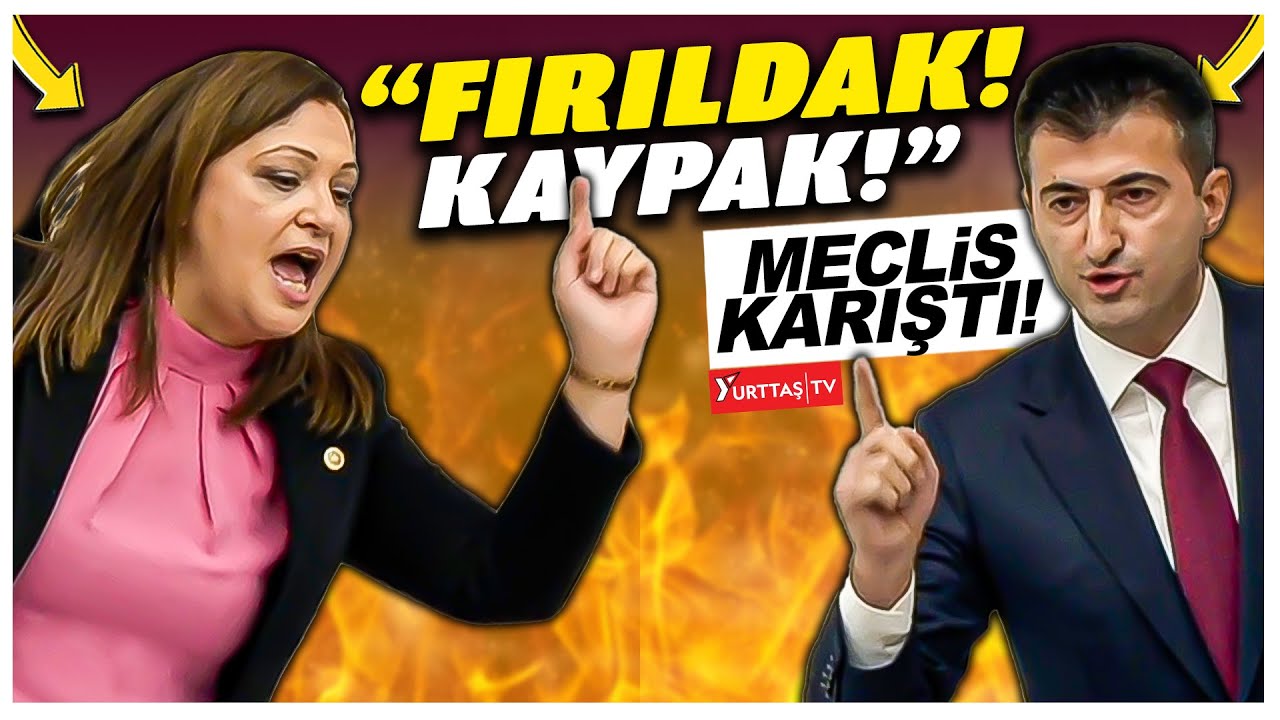 Burcu Köksal Mehmet Ali Çelebi'nin AKP'yi eleştirdiği sözleri okudu meclis karıştı!