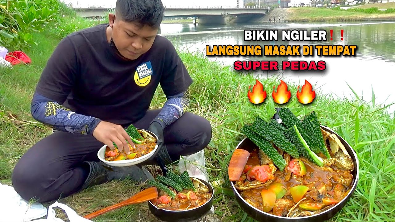 Bikin Ngiler..! Mancing Ikan Bandeng Liar Langsung Di Masak Di Tempat