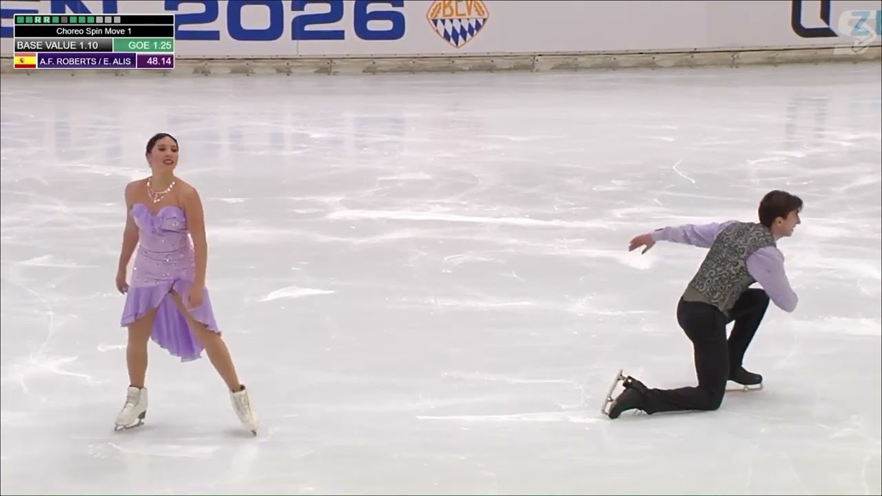 Danza libre de Athena Roberts & Eric Alis en el Bavarian Open 2026