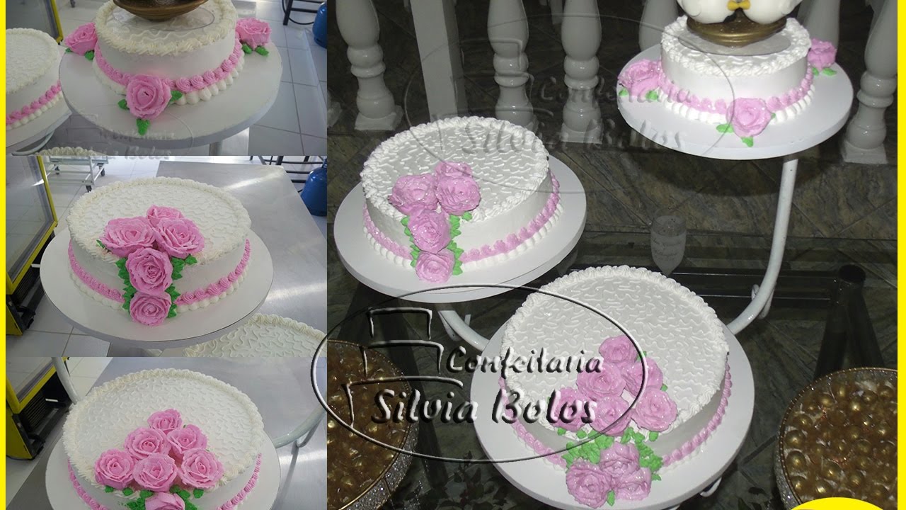 Bolo de casamento em andares separados @confeitariasilviabolos