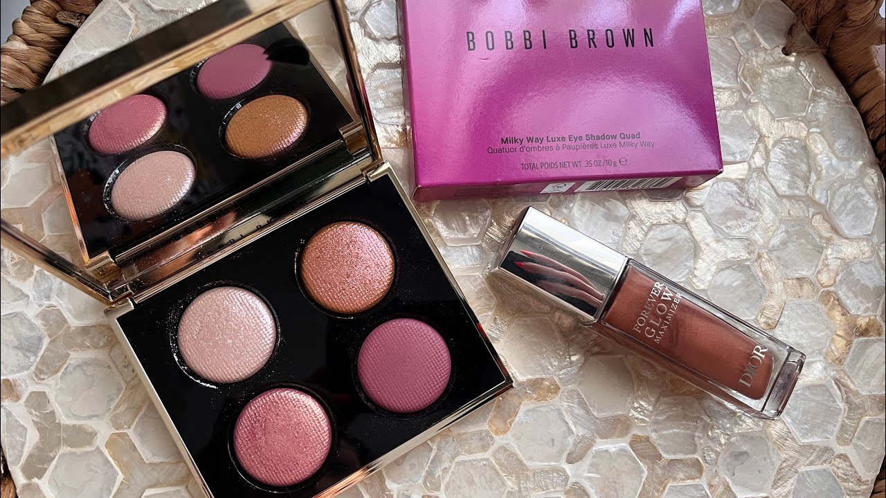 Bobbi Brown Milky Way Luxe Eyeshadow Quad | Plus comparisons to Pat McGrath Labs
