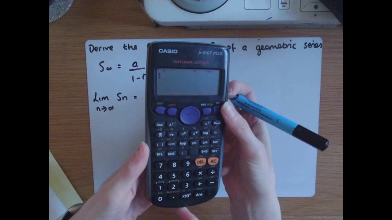 LCHL Derive the Formula for Sum to Infinity