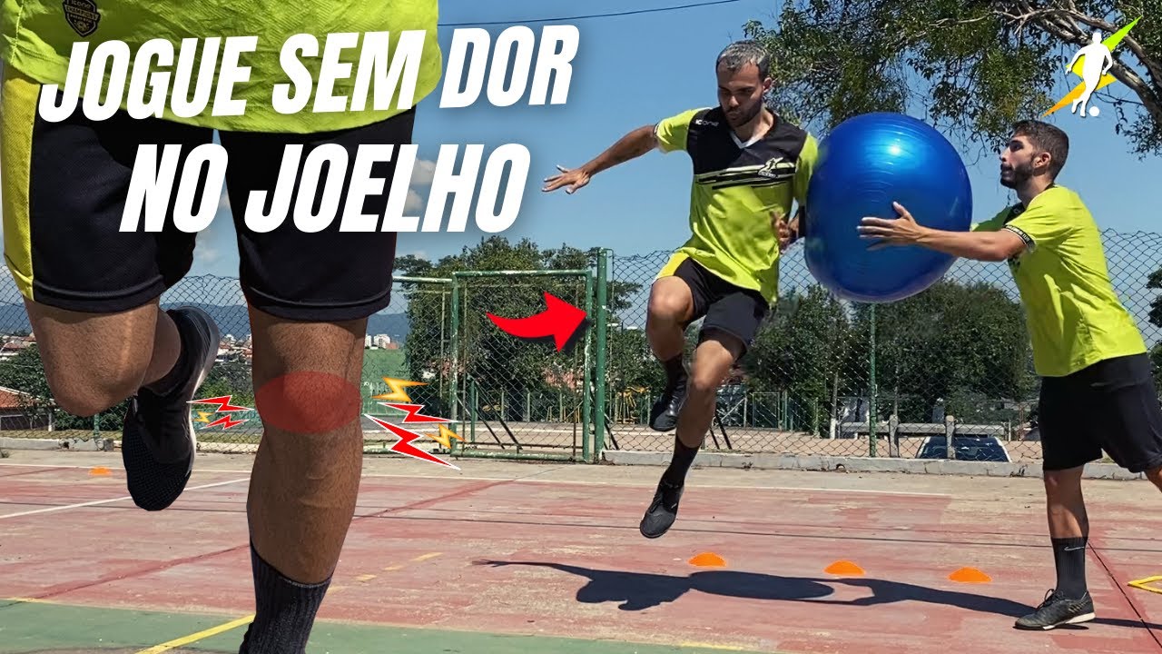 6 EXERCÍCIOS PARA FORTALECER O JOELHO | Treino preventivo de futebol