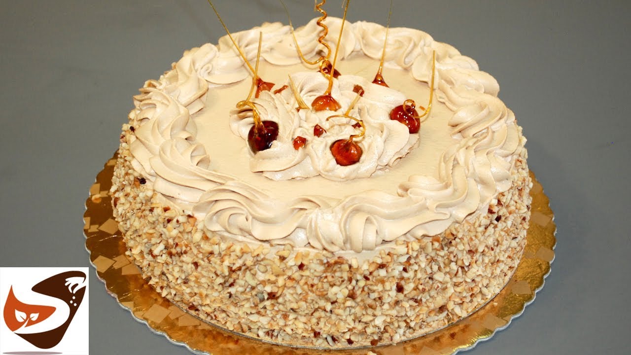 Torta chantilly alla nocciola- Facile e buonissima - Torta di compleanno