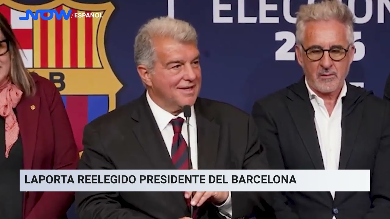 Laporta reelegido presidente del Barcelona
