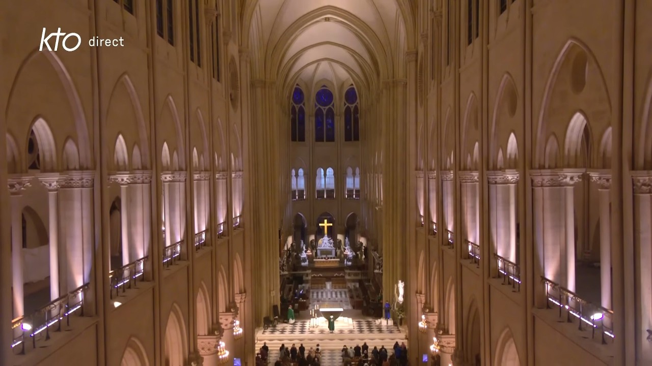 Messe du 12 février 2026 à Notre-Dame de Paris