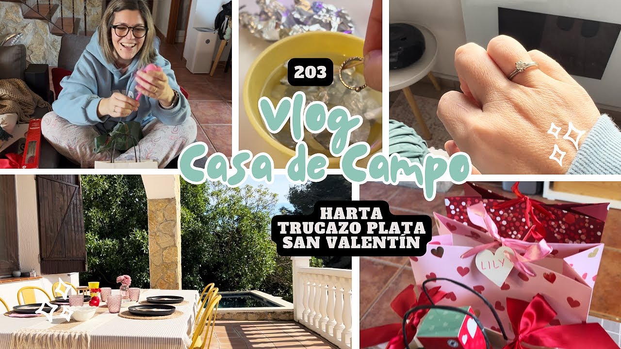 VLOG CASA CAMPO 203 *Harta, Trucazo Plata, San Valentín* VLOG SEMANAL BakeOrDie