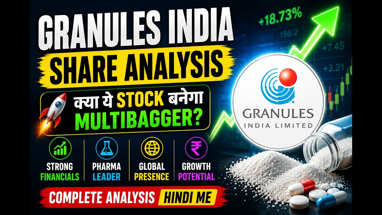 Granules India Share Latest Analysis Marathi | Target, Fundamentals & Future Growth