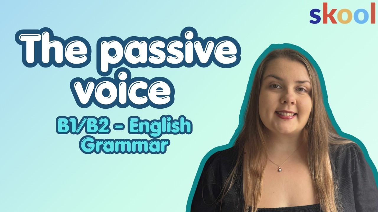 Intro to the Passive Voice | B1 English Grammar | Learn the Passive Voice quickly!