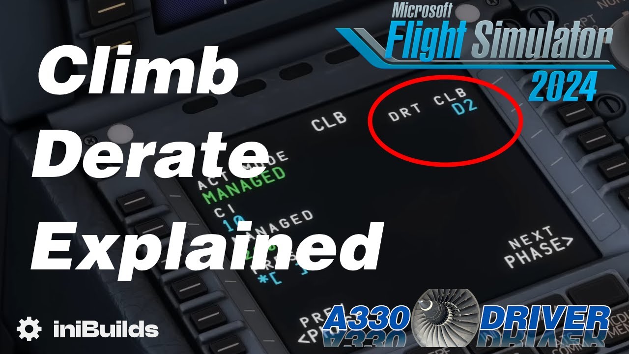 Why Would You NOT USE FULL CLIMB THRUST? Airbus Climb Derates Explained | Real Airbus Pilot