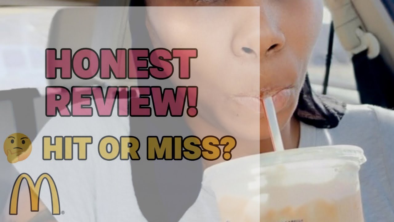 Дегустация карамельного кофе от McDonald’s + Честный обзор ~ Видео Bopperween №5