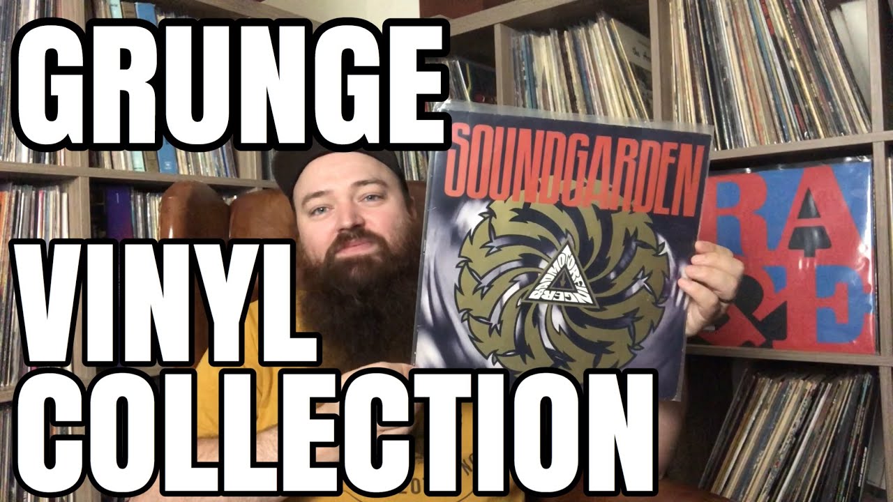 My GRUNGE Vinyl Record Collection! Nirvana, Pearl Jam, Soundgarden and more!