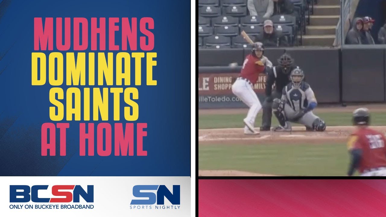 Mud Hens Dominate Saints