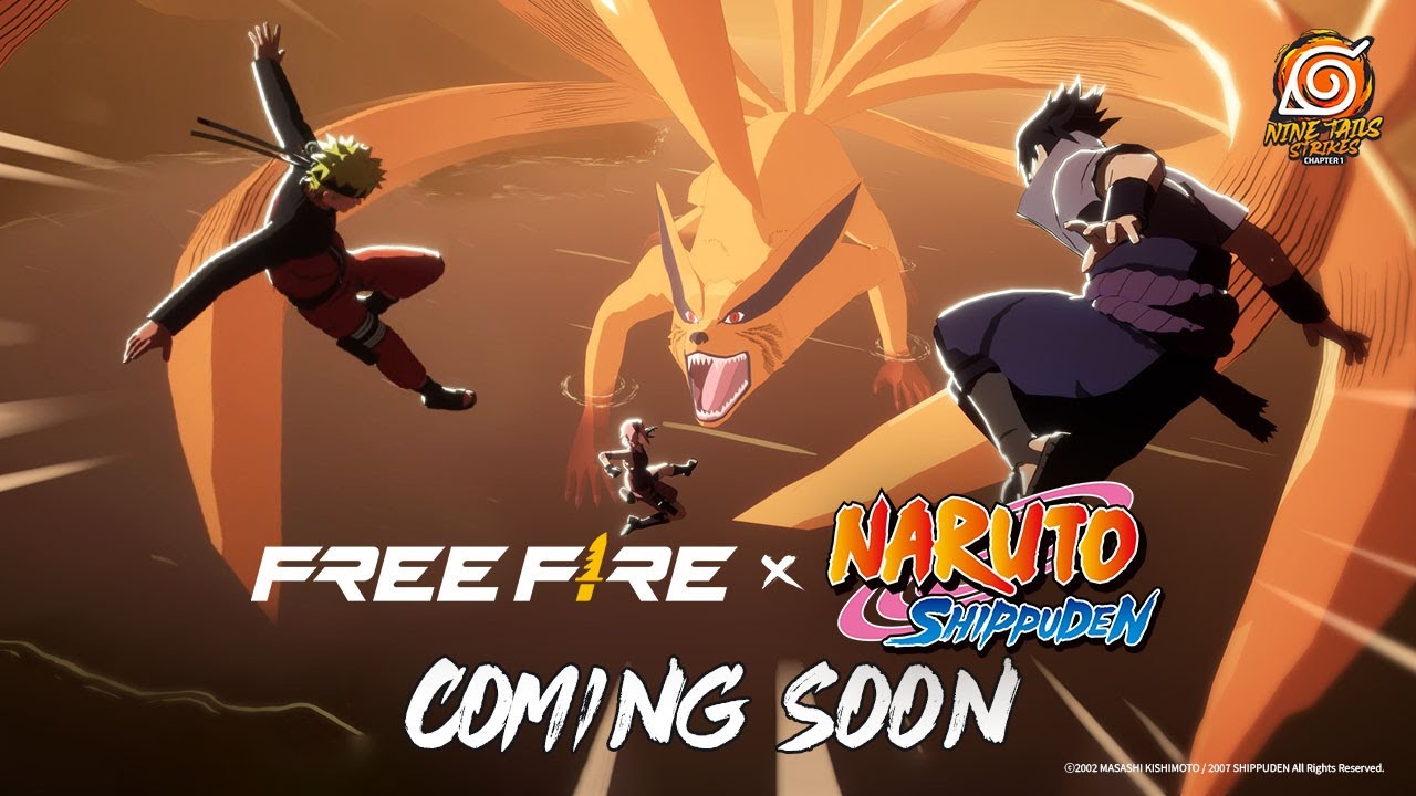Free Fire x NARUTO SHIPPUDEN launches this January 2025!