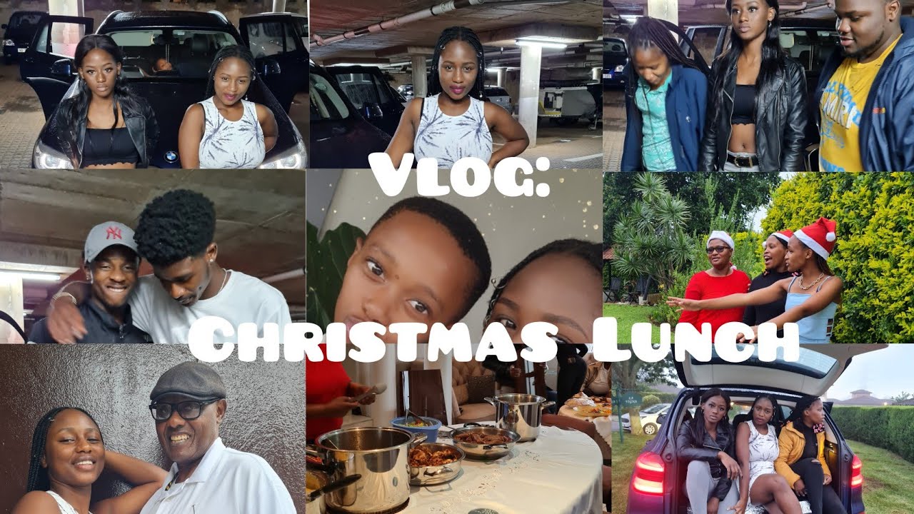 Vlog | Christmas Lunch 2021| Family | South African YouTuber