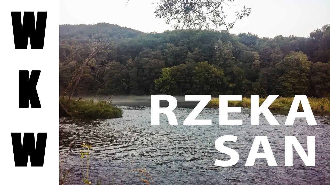 Wędkarstwo muchowe - Lipienie z Sanu | Trudny wypad na San za letnimi lipieniami