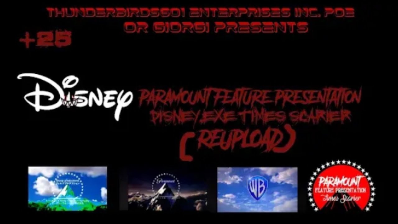 Paramount Feature Presentation Disney.EXE Times Scarier (REUPLOAD)