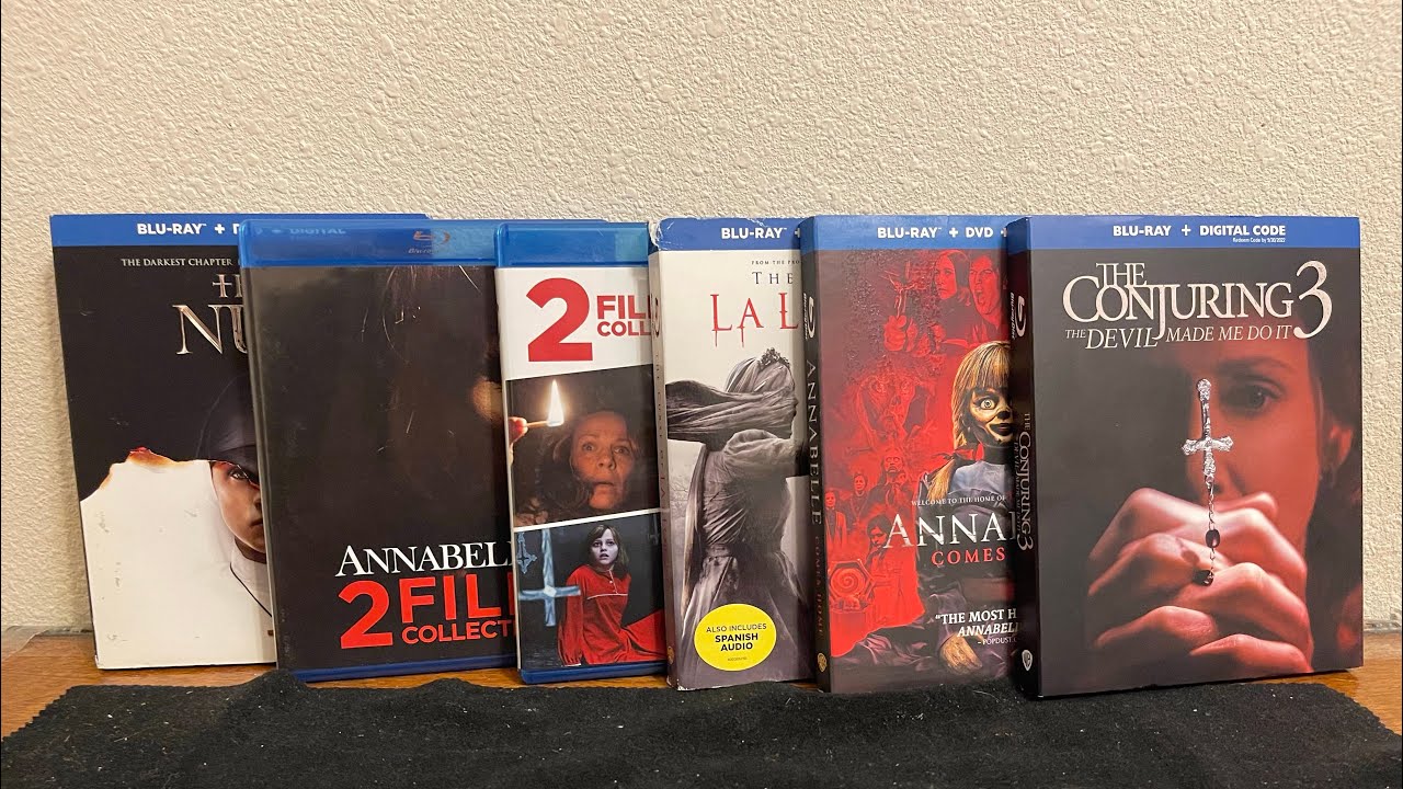 THE CONJURING UNIVERSE BLU-RAY UNBOXING