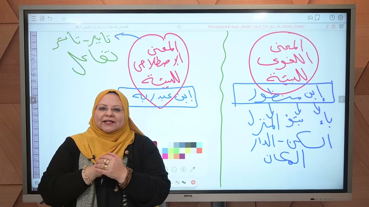 ملخص + حل الامتحان 2ث