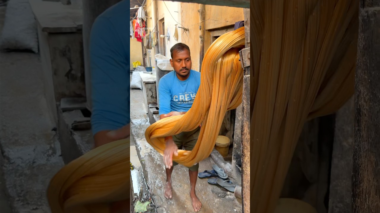 You Won't Believe How This Indian Candy is Made! #shorts