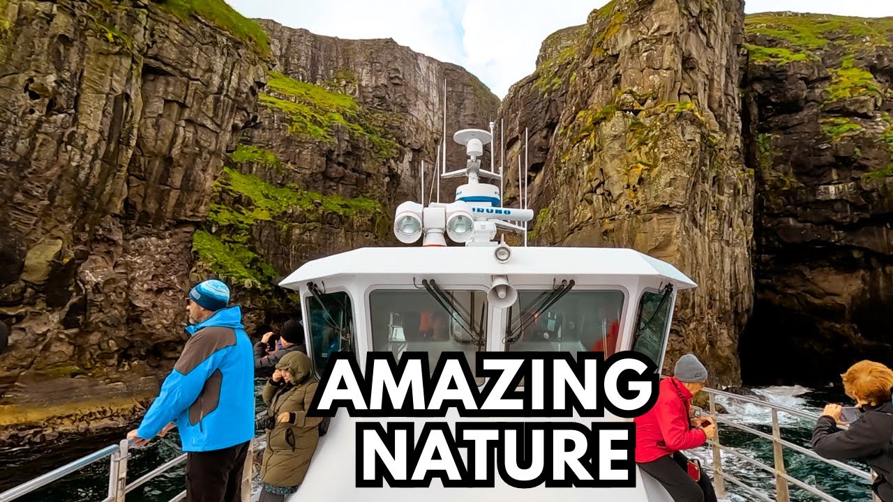 Boat Tour to Vestmanna, Faroe Islands - Episode 5