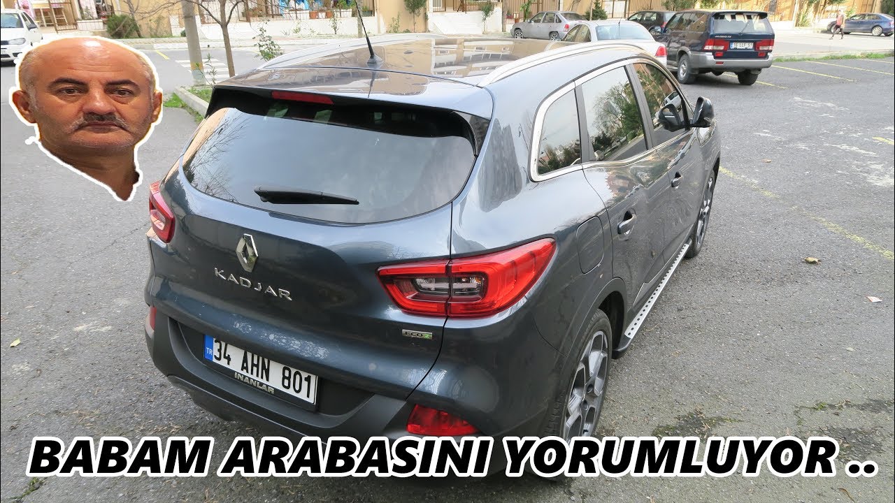 BABA OGUL RENAULT KADJAR TEST | BABAM KENDİ ARACINI TEST EDİYOR