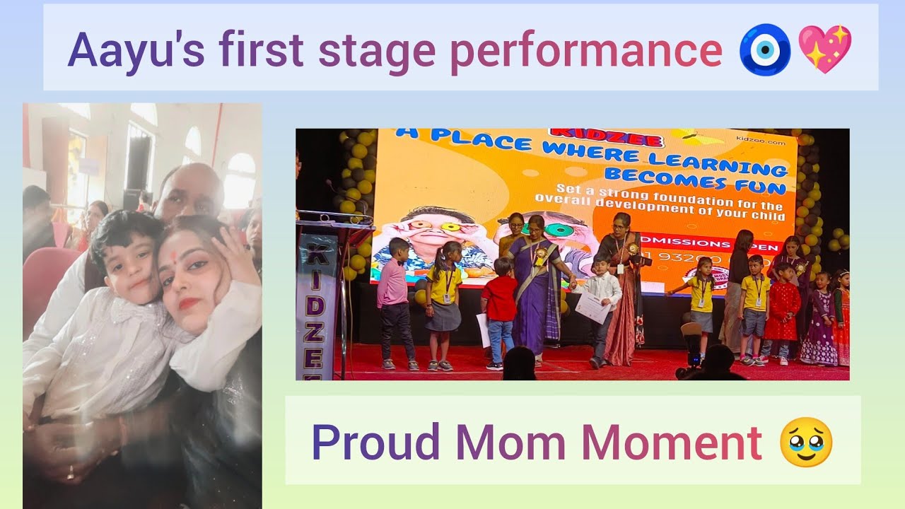 🌸My 4 years old Aayu's First Annual Day Function💖 | Cute Performance💃| Proud Mom Moments🥹