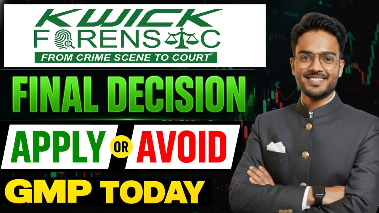 Kwick Forensic Solutions IPO Review | Kwick Forensic Solutions IPO GMP Today