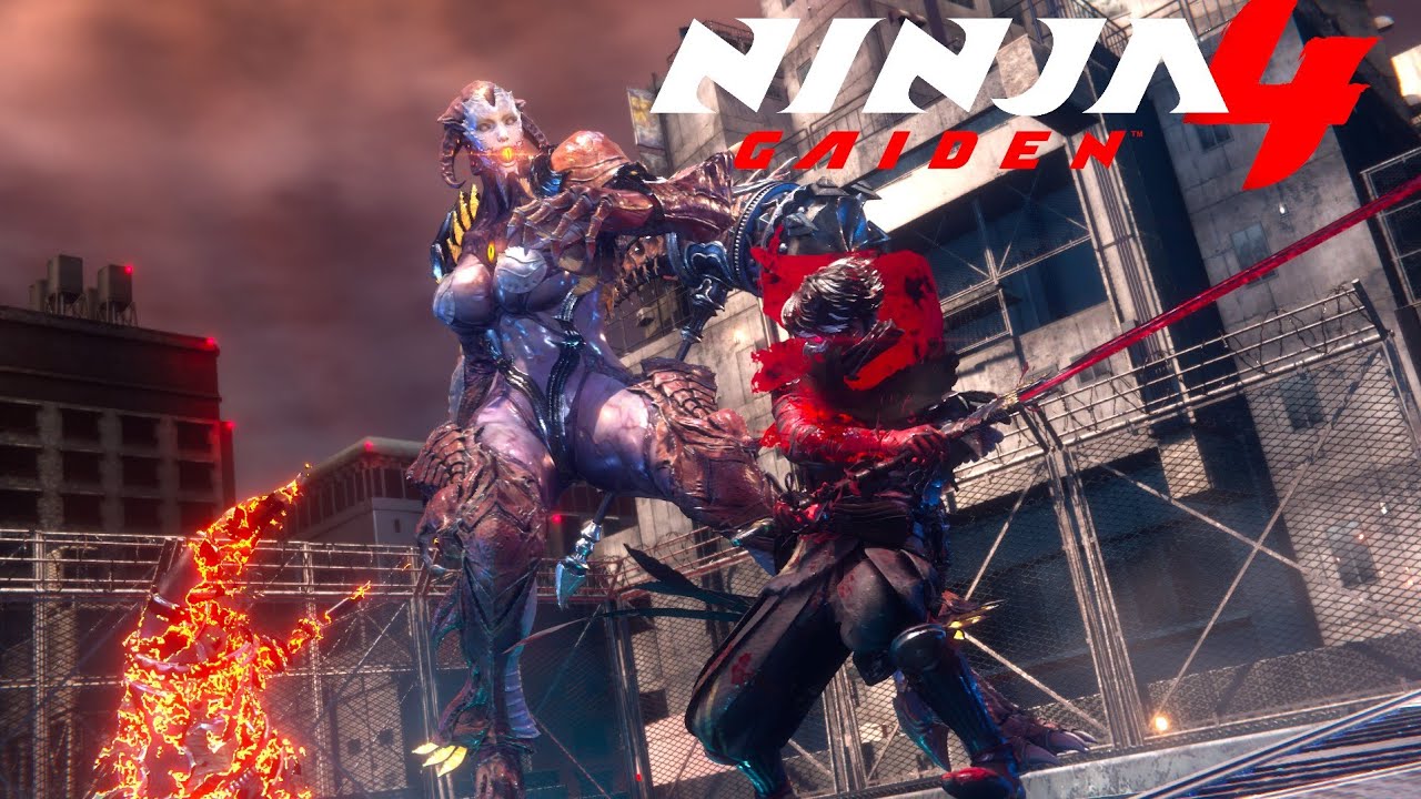 Ninja Gaiden 4 Two Masters DLC - Yakumo Vs New Bosses No Damage (Master Ninja)