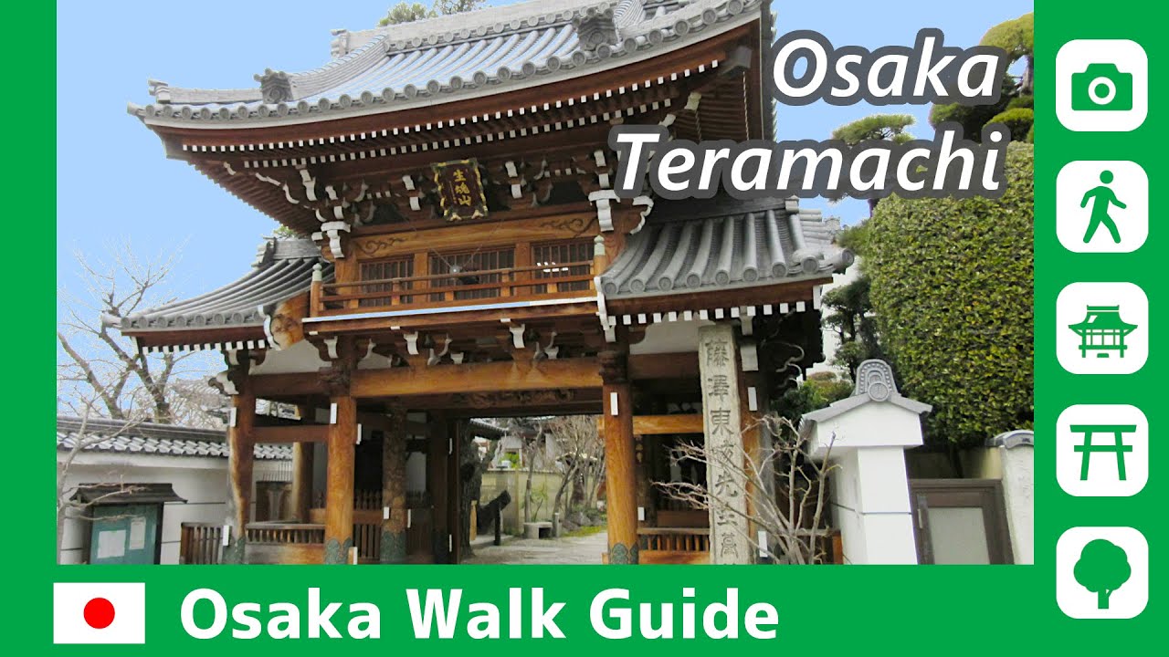 【 Shita-Teramachi 】Town full of buddhist temples / OSAKA WALK GUIDE #008
