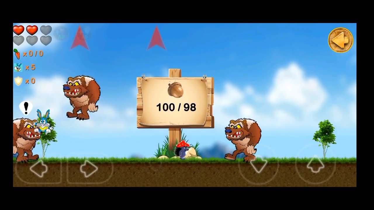 Bunny Jum & Run Last Boss Level 52 Video Gameplay @ENGINEER_SAGARR