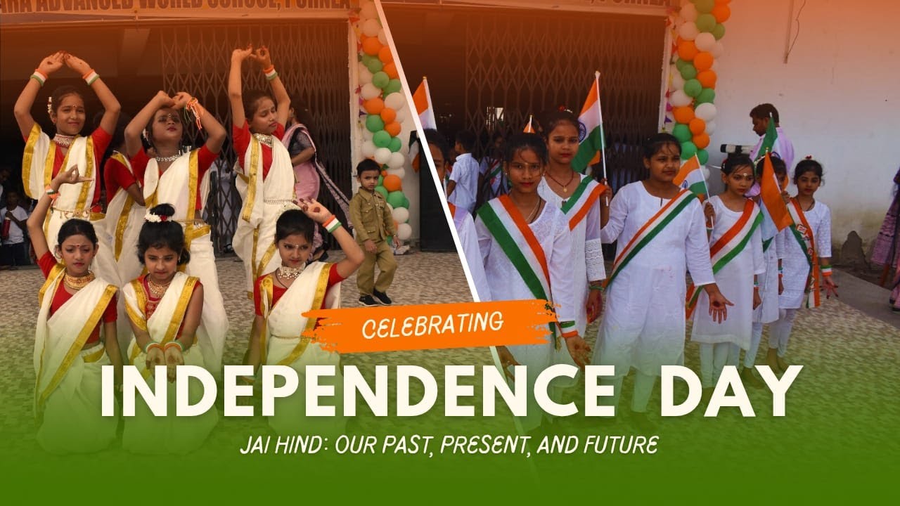 Purnea News: 79th Independence Day Celebrated at Sahara Advanced World School, #Purnia #school